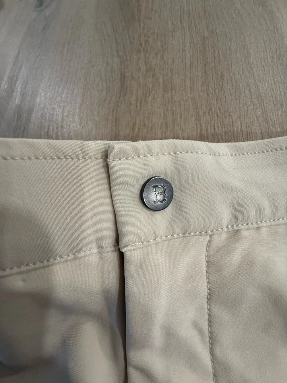 BYLT Premium Basics Kinetic Khaki Tan Short Performance Golf Minimalist S